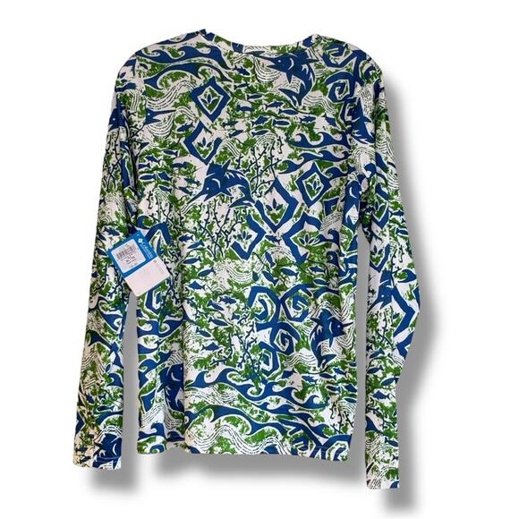 Columbia Youth PFG Rash-guard Sandy Shores Long Sleeve Sunguard Shirt NWT - Picture 3 of 7